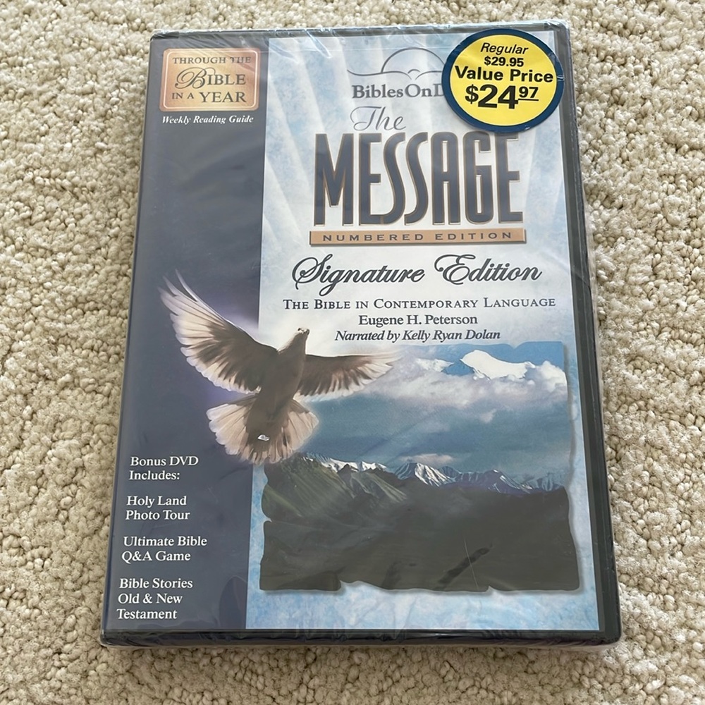 Bibles On DVD “The Message” NWT
